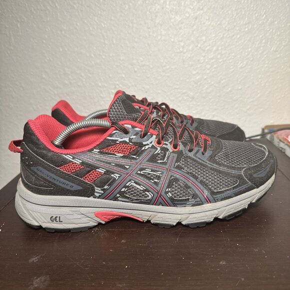 Asics Shoes - Asics Womens Gel Venture 6 T7G6N Gray Running Shoes Sneakers Size 9